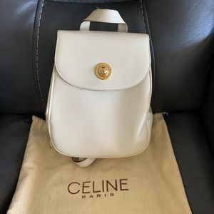 Authentic vintage celine small backpack